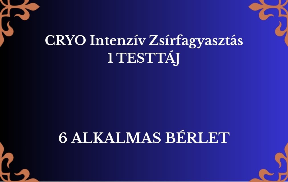CRYO Intenzív Zsírfagyasztás - HATALMAS AKCIÓVAL! - BUDALUX SALON