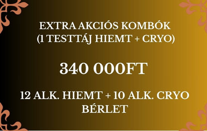Extra Akciós Kombók (Hiemt + Cryo) - HATALMAS AKCIÓVAL! - BUDALUX SALON