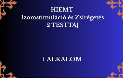 HIEMT Izomstimuláció és Zsírégetés - HATALMAS AKCIÓVAL! - BUDALUX SALON